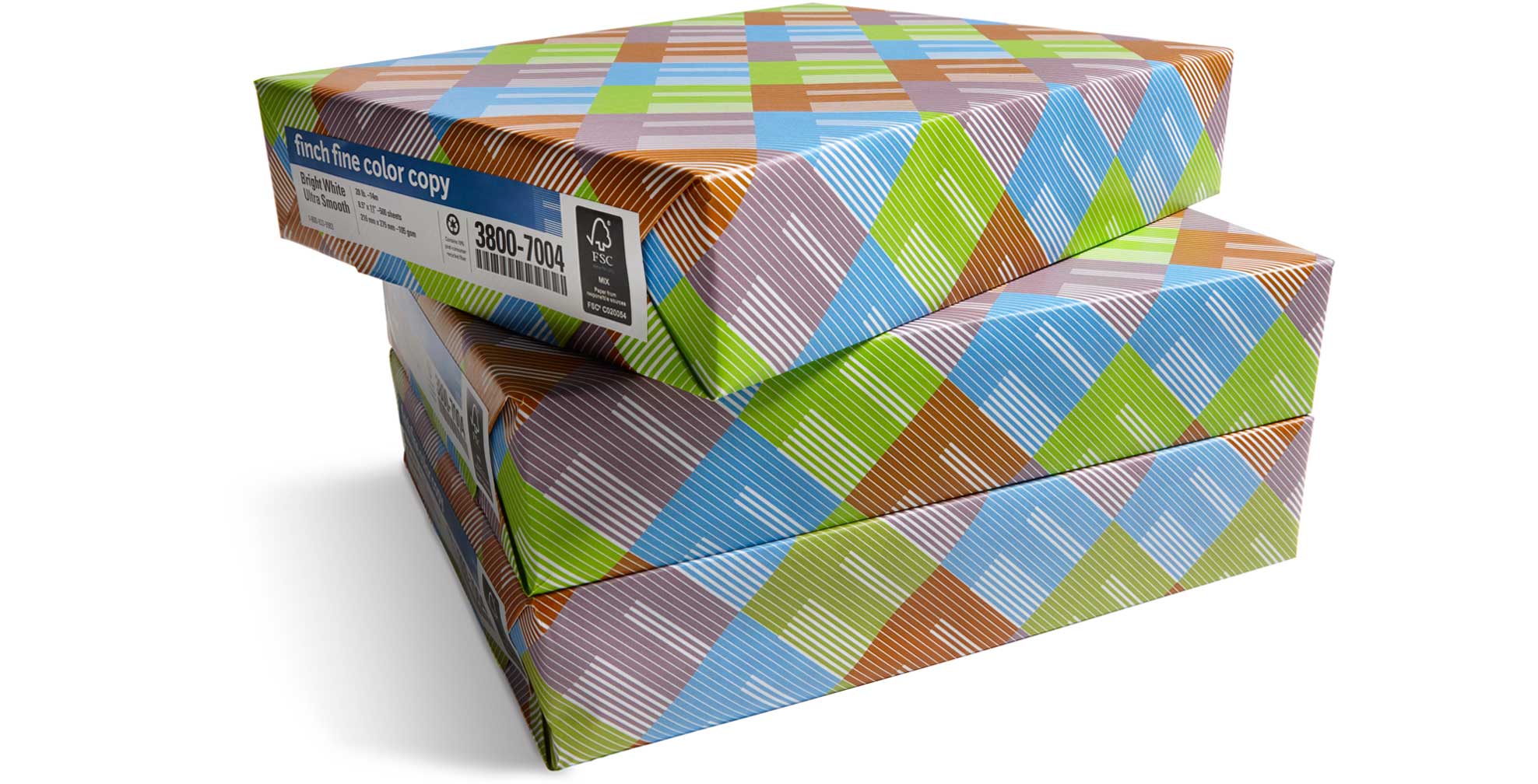 finch-paper_packaging.jpg Art Direction by: Bart Crosby, Crosby Associates